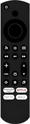 Tech Vibes Compatible Smart Tv Remote Control Without Voice Onida Remote Controller(Black)