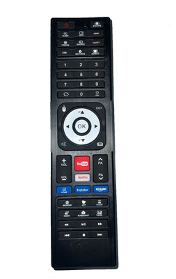 PMRK BEST IN BEST SUITABLE FOR SMART  TV SMART TV UNIVERSAL Remote Controller(Black)