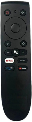 Woniry Remote control Compatible For One Plus Android Tv remote (Without Voice) One-Plus Remote Controller(Black)