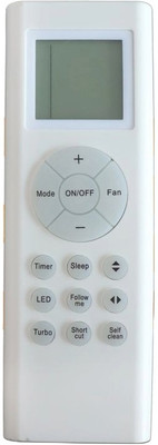 TIZOQ Replacement Remote Control Compatible for Bluestar AC AC-201A Bluestar AC Remote Controller(White)