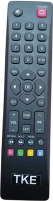 Tke TKE COMPATIBLE FOR SKYWORTH LCD LED TV UNIVERSAL REMOTE CONTROL SKY-WORTH Remote Controller(Black)
