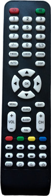 ERNIL Remote Control Compatible for Castor/iBell Led Tv (Please Match The Image with Your Old Remote) Remote Controller(Black)