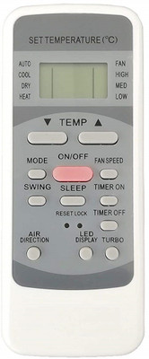 LipiWorld 78 AC Remote Control (Old Remote Exactly Same Remote Will Only Work) Compatible For MARQ AC Remote Controller(Grey)