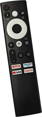 Ehop Compatible remote control for Smart TV ( Without Voice Function) Sansui Remote Controller(Black)