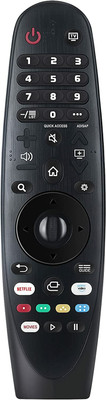 Ehop AKB75855501 Universal Compatible Remote Control for  Smart TV Magic LG Remote Controller(Black)