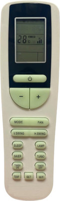 Tech Vibes Voltas AC-133B Compatible for Voltas Smart Split Ac Remote Control with WiFi Button (AC-133B) Voltas Ac Remote Controller(White)