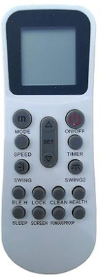 Audus AC Remote Compatible for Window and Split Air Conditioner Remote Bluestar AC Remote Controller(White)