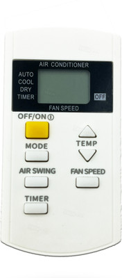 Techleo Air Conditioner Remote Compatible with Panasonic Split AC Panasonic split AC Remote Controller(White)
