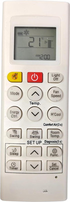 Xpecial 36P L-G AC Remote Compatible with LG 1 / 1.5 / 2 TON AC Remote Controller(White)