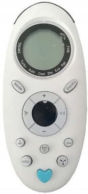 vmps AC-143B AC Remote Compatible for Onida AC Remote Controller(White)
