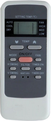 RESORB RE 137A HITACHI Compatible for Hitachi Air conditioner Remote Controller(White)