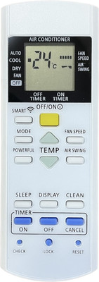 miracles in hand MIH29G AC REMOTE COMPATIBLE FOR WITH SMART WIFI FUNCTION PANASONIC Remote Controller(White)