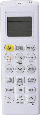 Gezok Compatible  Air Conditioner Remote (Mosquito Function) LG Remote Controller(White)