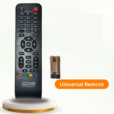 Gerotonic  Original Remote | Sun TV D2H Sun Tv Remote Controller(Black)