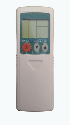 BhalTech VE- 56 AC Remote Compatible for  Mitsubishi Green 3 Button AC Remote Controller(White)