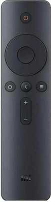 Emmar Shoppe Remote Control Compatible for All Models of LCD LED Smart Android FHD UHD mi tv Smart Tv Remote Controller(Black)