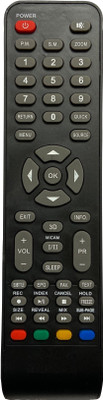 SHIELDGUARD Remote Control 348 Compatible for Sky worth LED TV Remote Controller(Black)