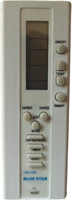 RISHI ENTERPRISES THIS REMOTE IS COMPATIBLE FOR  AC REMOTE (119A) BLUE STAR Remote Controller(White)