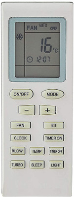 vmps 2 Year Warranty Y B 1 F A AC Remote Compatible for Voltas Onida Godrej Videocon Electrolux Bluestar AC Remote Controller(White)