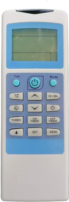 BhalTech 61 AC Compatible for Onida Onida AC Remote Controller(White)