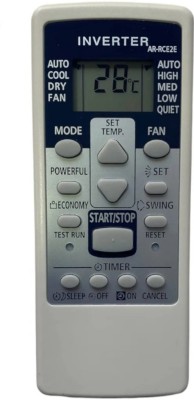 Ethex ® Re-113B Ac Remote compatible for Ogeneral Inverter Ac (powerfull button) (Match all functions with your Remote before placing order) ( check all images) Remote Controller(White)