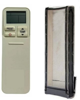 Ethex C-6 Re-177 Remote With cover (Remote+Cover) Ac Remote compatible for Toshiba Ac Remote Controller(White)