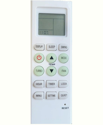 vmps 2 Year Warranty KKG9BC1 AC Remote Compatible for Lloyd Onida Nepolian VESTAR MICROMAX AC Remote Controller(White)