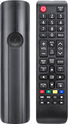 MIFKRT ( Without Voice Function ) Replacement Remote Control Compatible for  Smart LED TV Samsung Remote Controller(Black)