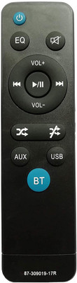 MASE Compatible Bluetooth PANASONIC Remote Controller(Black)