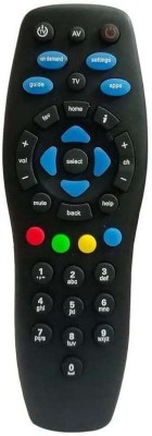 S-Cat Remote Control Compatible for Tata Sky TATA SKY Remote Controller(Black)