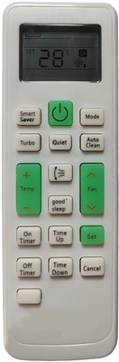 Woniry AC Remote No. 90 (with Backlight), Compatible for  AC Remote Samsung Remote Controller(White)