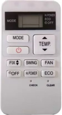 Audus Toshiba compatible Split-Window Remote Toshiba AC Remote Controller(White)