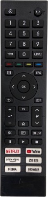 SHIELDGUARD Remote Control with Netflix & YouTube Functions Compatible for LED TV Toshiba Remote Controller(Black)