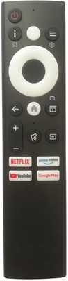 BhalTech LED Smart Android TV Remote Control (No Voice Function) Old Remote Exactly Same Remote Will Only Work Compatible for Thomson Tv Remote Controller(Black)