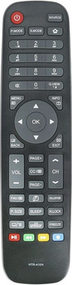 miracles in hand LED TV REMOTE MODEL NO:HTR-A10H COMAPTIBLE WITH HAIER Remote Controller(Black)