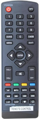 Tke  Smart Led/LCD TV Remote(048) Micromax Remote Controller(Black)