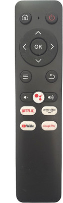 LipiWorld Led Smart TV Remote Control [Non-Voice] Compatible For  Kodak Tv Remote Controller(Black)