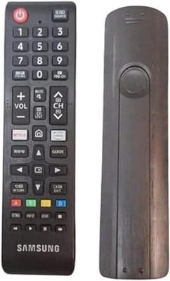 shoppinerz Remote Compatible All  LCD LED HDTV 3D Smart TVs Models Samsung Remote Controller(Black)