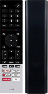 LUNAGARIYA  CT95024 Remote Control. Compatible Remote Control for Toshiba HD Smart LED TV Remote Controller(Black)