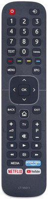 MASE Without Voice Replacement CT-95013 TOSHIBA Remote Controller(Black)