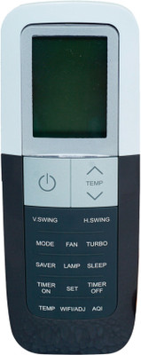 miracles in hand MIH319 INVERTER AC REMOTE COMPATIBLE WITH VOLTAS Remote Controller(GREY/WHITE)
