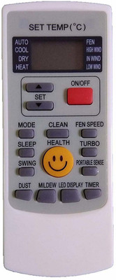 BhalTech VE- 45A AC Remote Control Compatible With Voltas AC Remote Controller(White)
