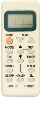 Paril AC REMOTE COMPATIBLE FOR HAIER ac Replacement for Haier Ac Remote (Exactly Same Remote Will Only Work) Remote Controller(White)