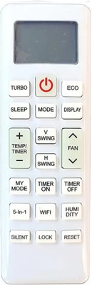 Paril Re- 253 Remote Compatible for Lloyd Ac remote control Replacement for Lloyd Ac (Exactly Same Remote Will Only Work) Remote Controller(White)