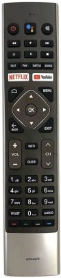 HDF Voice Supported Replacement LCD LED Smart TV Remote Haier Remote Controller(Black)