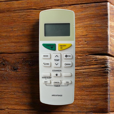 Narayan enterprises Remote compatible with  RE 132B Ac White Daikin Remote Controller(White)