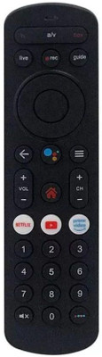 Gezok Airtel Xstream DTH Remote Xstream Remote Airtel, Airtel Xstream, Airtel DTH Remote Controller(Black)