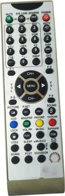 Ehop Universal Remote Compatible for CRT TV Remote control SSR-100D SS14 Sansui Remote Controller(White)