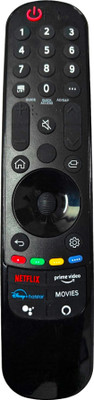 Ehop MR-21GA MR21GA Magic Remote Control Compatible for LG Smart TV LG remote, (remote without voice function) Remote Controller(Black)