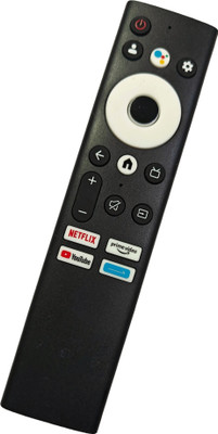 Ehop H-GTV Compatible Control for Google LED Smart TV LE32W400G Haier Remote Controller(Black)